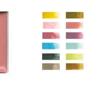 set acuarelas gansai tambi 24 colors art déco art. nr. mc 20/24/nw