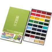 set acuarelas gansai tambi 36 colors art. nr. mc 20/36v