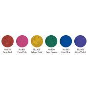 set acuarelas gansai tambi 6 gem colors art. nr. mc 20gc/6v