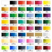 set acuarelas gansai tambi 48 colors art. nr. mc 20/48v