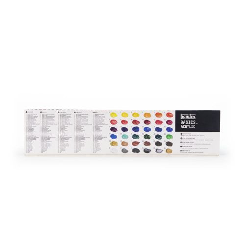 basics acrylic set 36x22ml art. nr. 3699404