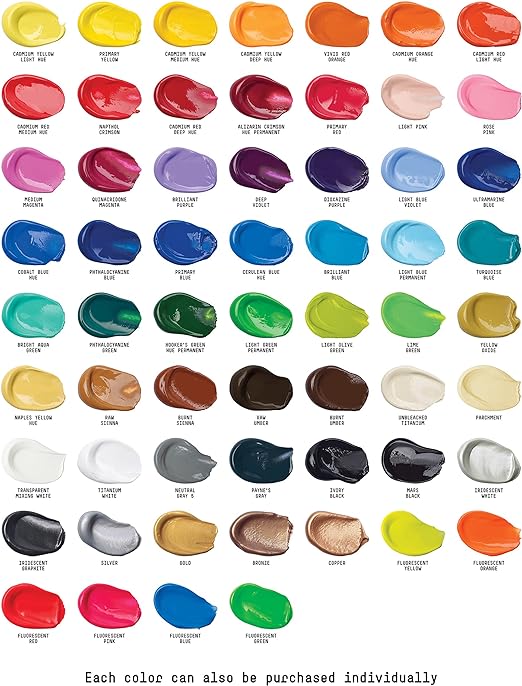 basics acrylic set 60x22ml art. nr. 3699392