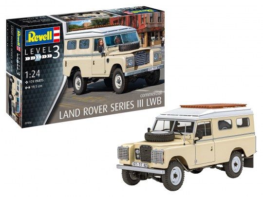 1:24 land rover series iii lwb (commercial) art. nr. 07056