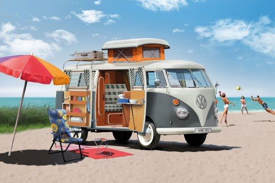 1:24 vw t1 camper art. nr. 07674