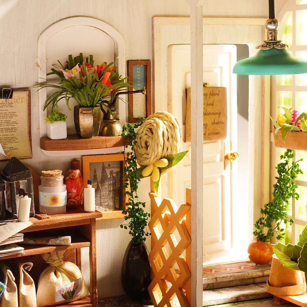 construcciones en miniatura miller's garden art. nr. dg108