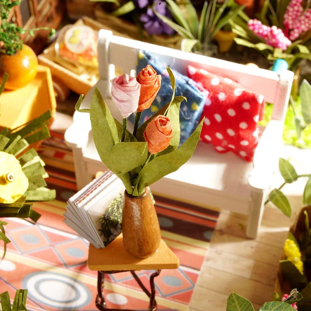 construcciones en miniatura miller's garden art. nr. dg108