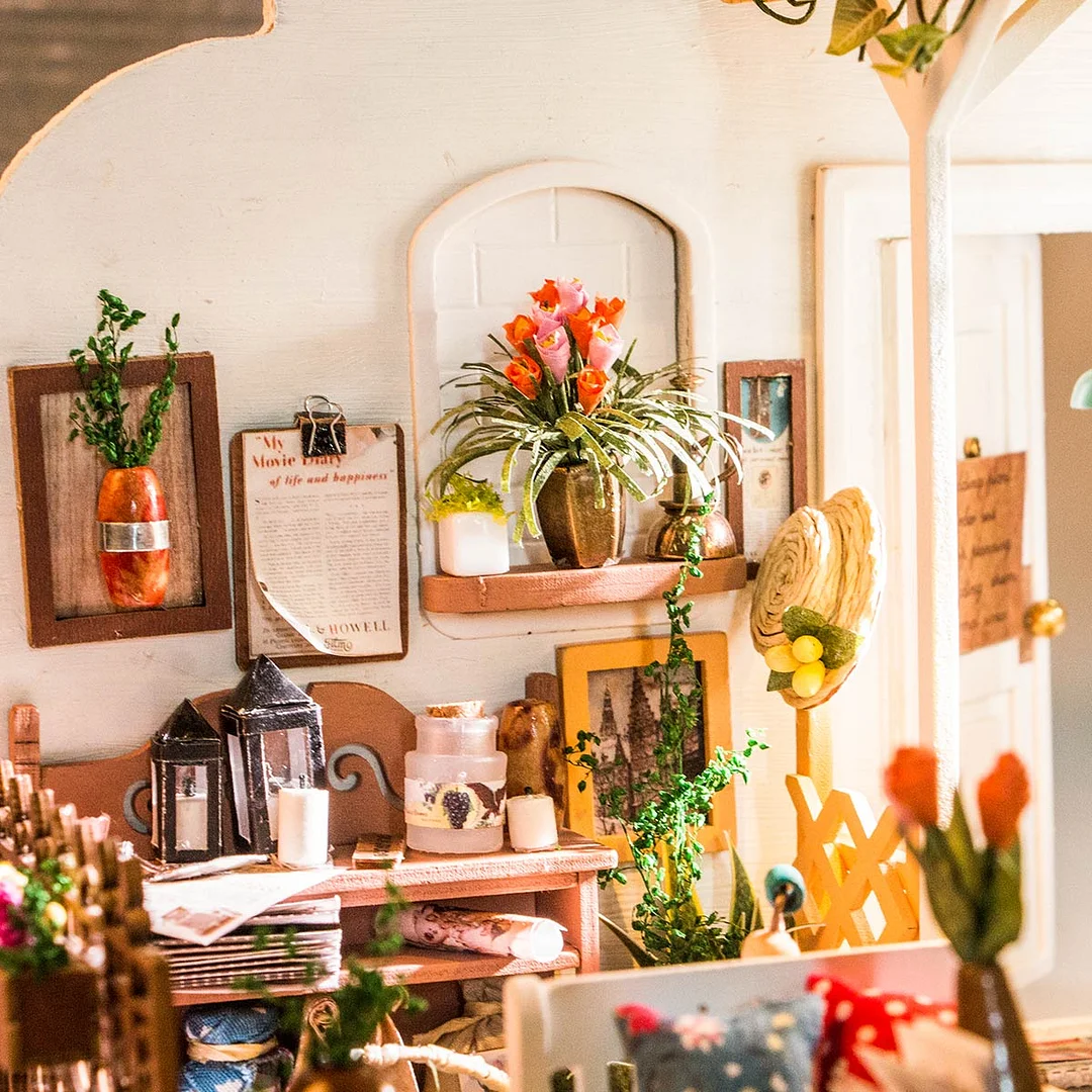 construcciones en miniatura miller's garden art. nr. dg108