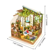 construcciones en miniatura miller's garden art. nr. dg108