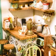 construcciones en miniatura simon's coffee art. nr. dg109