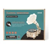 maqueta de madera 3d classic gramophone art. nr. lkb01d