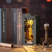 decoración librería 3d magic house art. nr. tgb03
