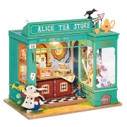 construcciones en miniatura alice's tea store art. nr. dg156