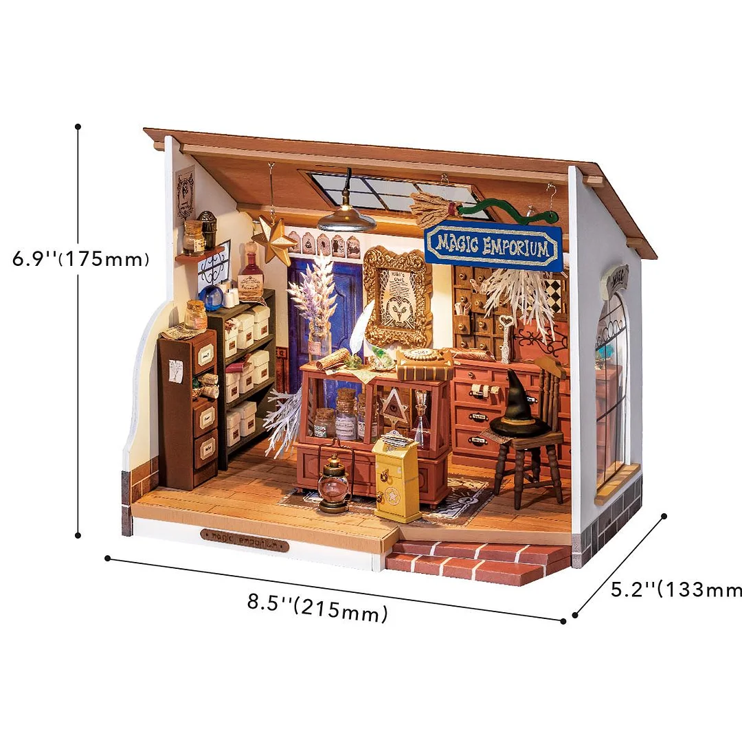 construcciones en miniatura kiki's magic emporium art. nr. dg155