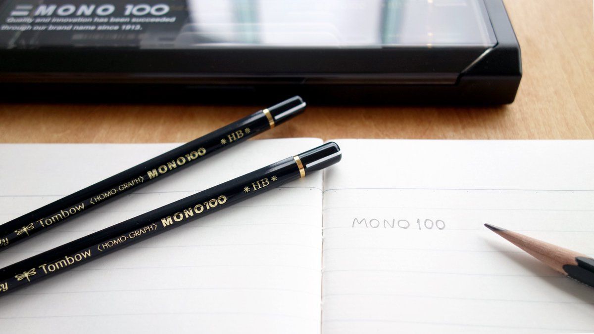 lápiz grafito tombow mono 100 2b art. nr. 4901991600308