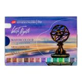 caja acuarelas white nights 12 godets granulation and natural earth art. nr. 41012ge