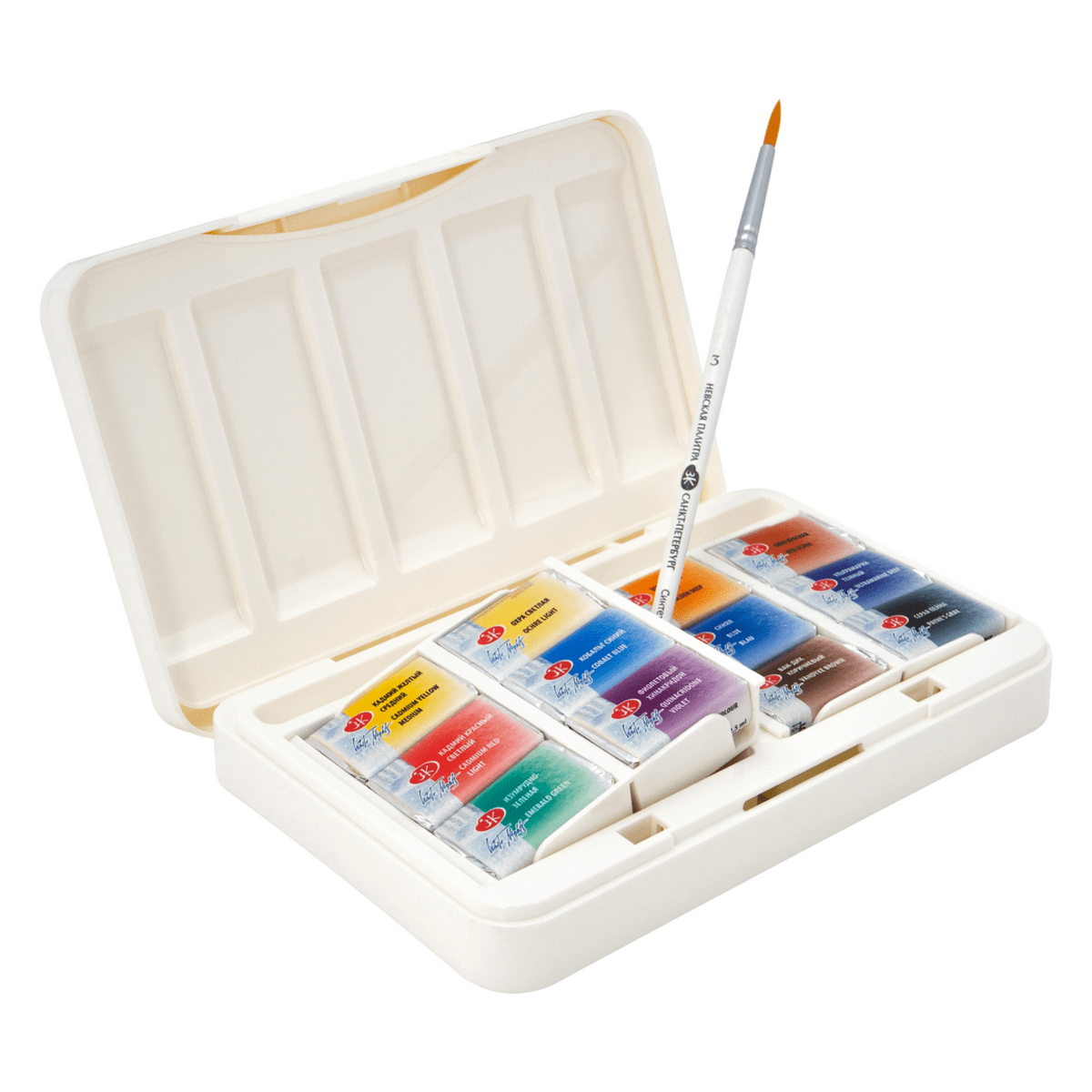 caja acuarelas white nights 12 godets urban landscape art. nr. 41012ul