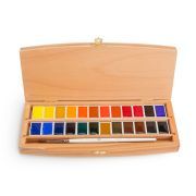 caja acuarelas white nights 24 godets art. nr. 61024