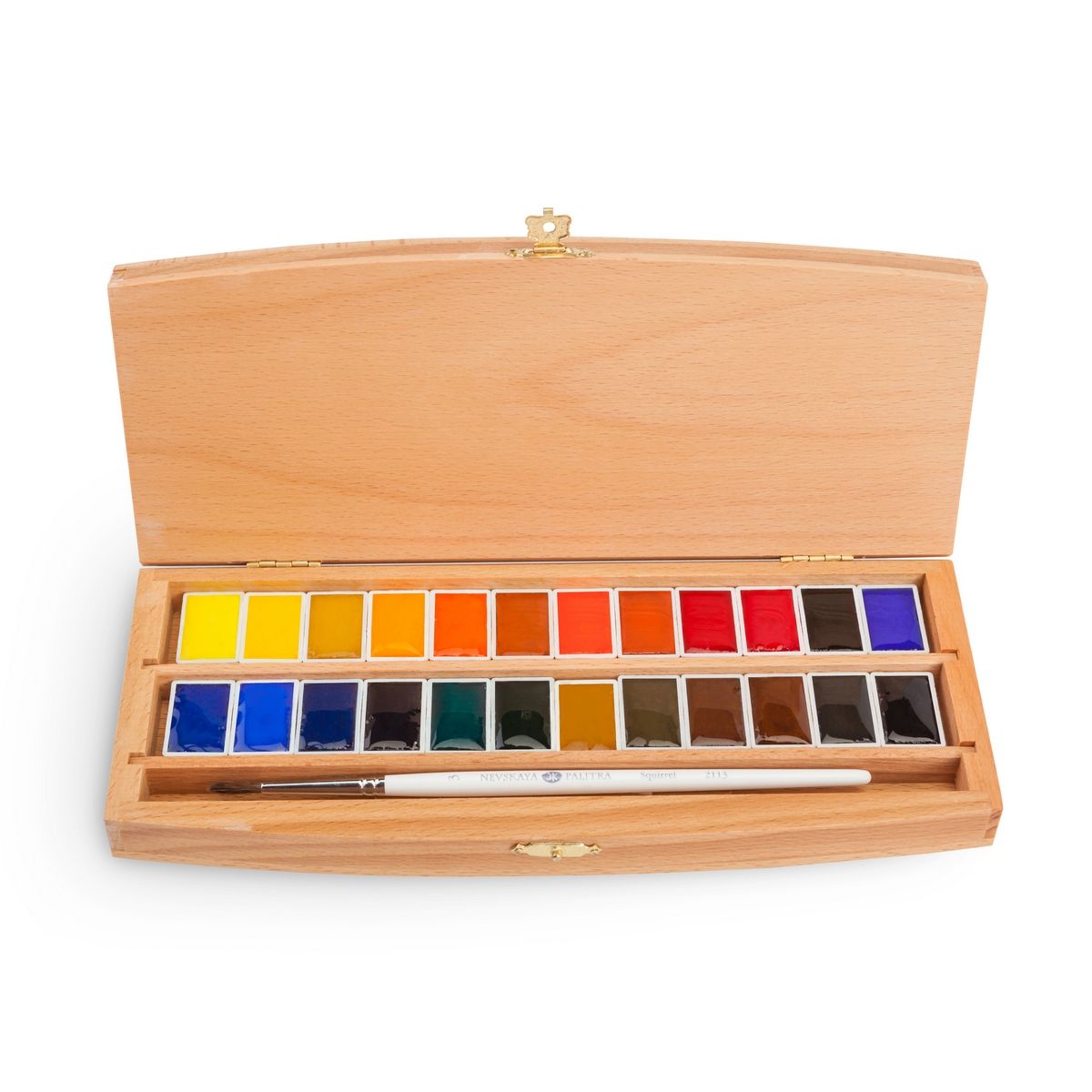 caja acuarelas white nights 24 godets art. nr. 61024