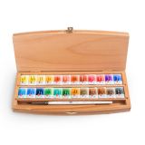 caja acuarelas white nights 24 godets art. nr. 61024