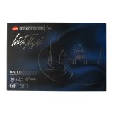 caja acuarelas white nights 36 godets+paleta porcelana+3 pincels art. nr. 61036pbp