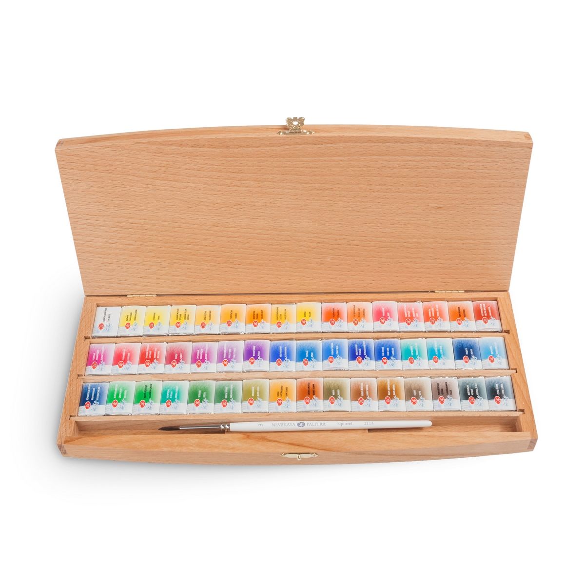 caja acuarelas white nights 48 godets art. nr. 61048
