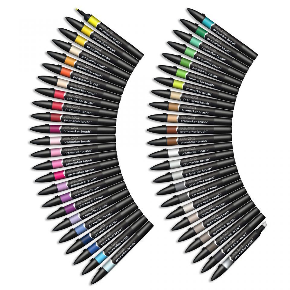 promarker brush 48 essential collection art. nr. 0290080