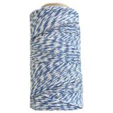 bobina algodón encerado para scrap blanco/azul 1 mm art. nr. m100apcblazke/4623