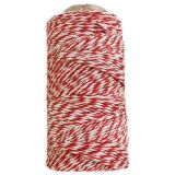 bobina algodón encerado para scrap blanco/rojo 1 mm art. nr. m100apcblro/4623