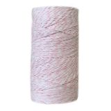 bobina algodón encerado para scrap blanco/rosa 1 mm art. nr. m100apcblrosb/4623