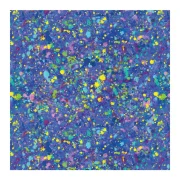cricut joy infusible ink 2x blue paint splash art. nr. 2008891