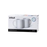 set 2 tazas cerámica blanca 354 ml para cricut mug press art. nr. 012467