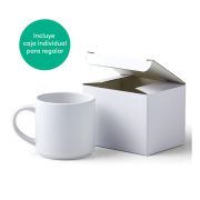 set 4 tazas cerámica blanca 295 ml apilables para cricut mug press art. nr. 012607