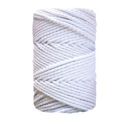 bobina macramé blanco 5 mm art. nr. 5mec50bl/4623