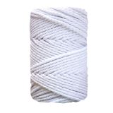 bobina macramé blanco 5 mm art. nr. 5mec50bl/4623