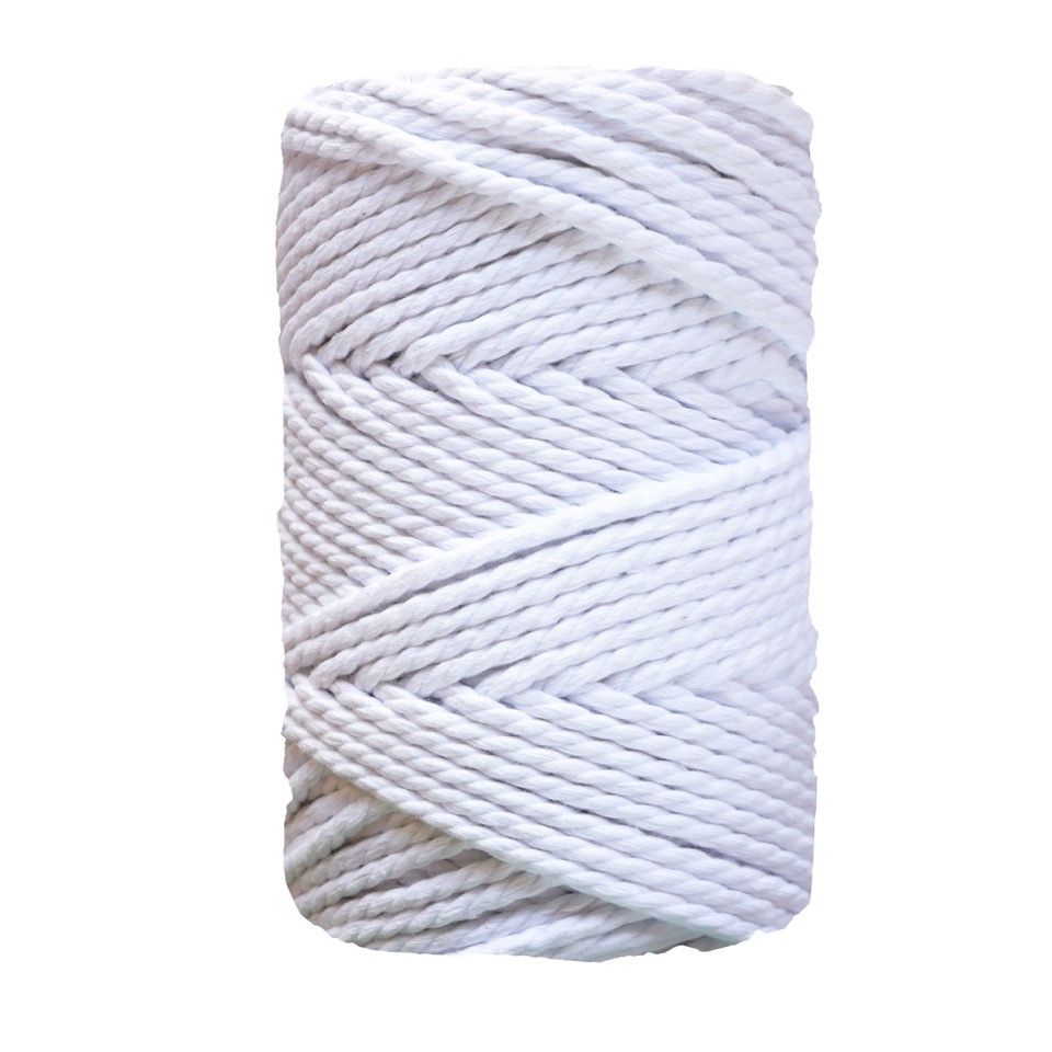 bobina macramé blanco 5 mm art. nr. 5mec50bl/4623
