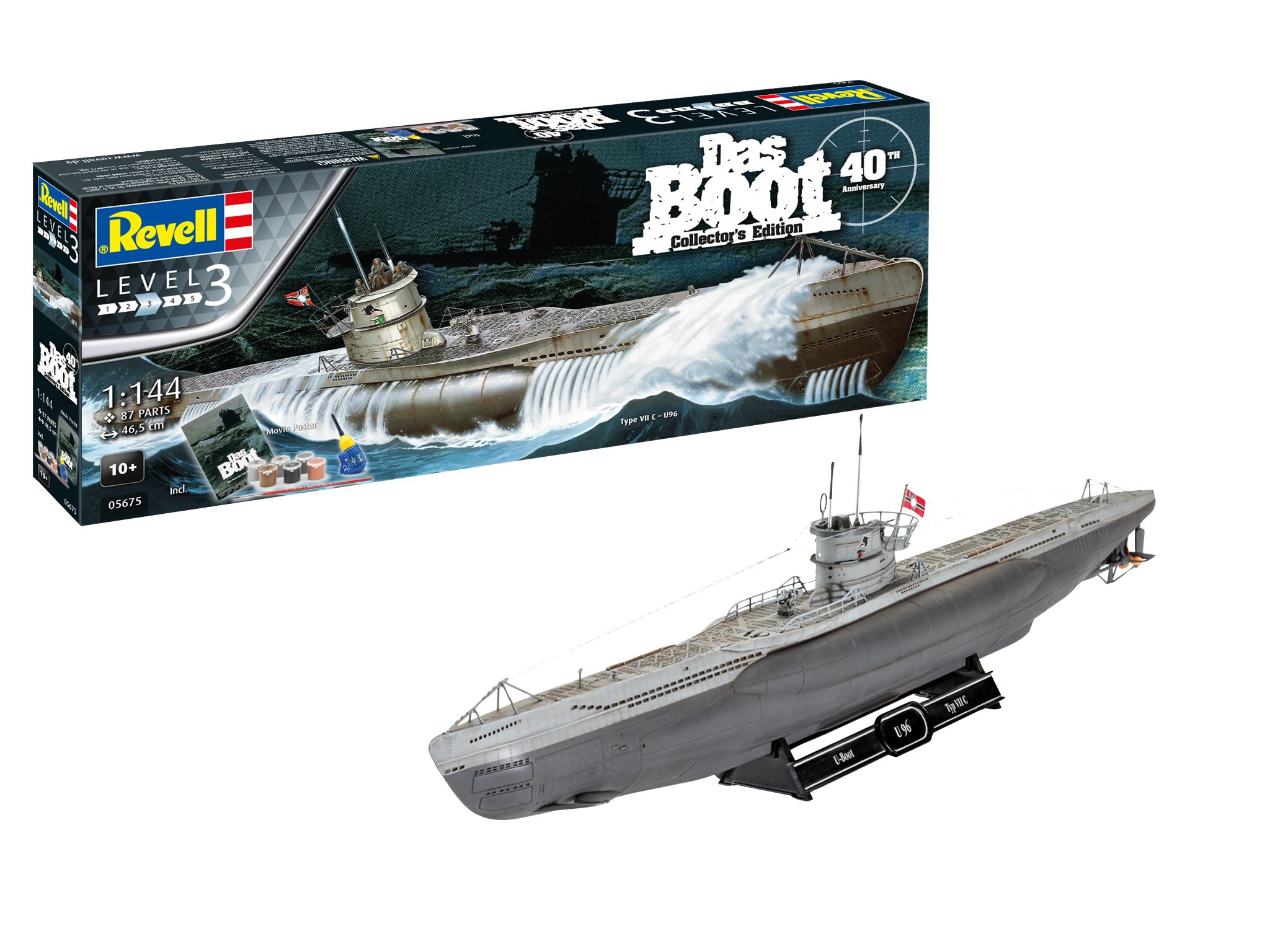1:144 das boot collector's edition 40th anniversary art. nr. 05675