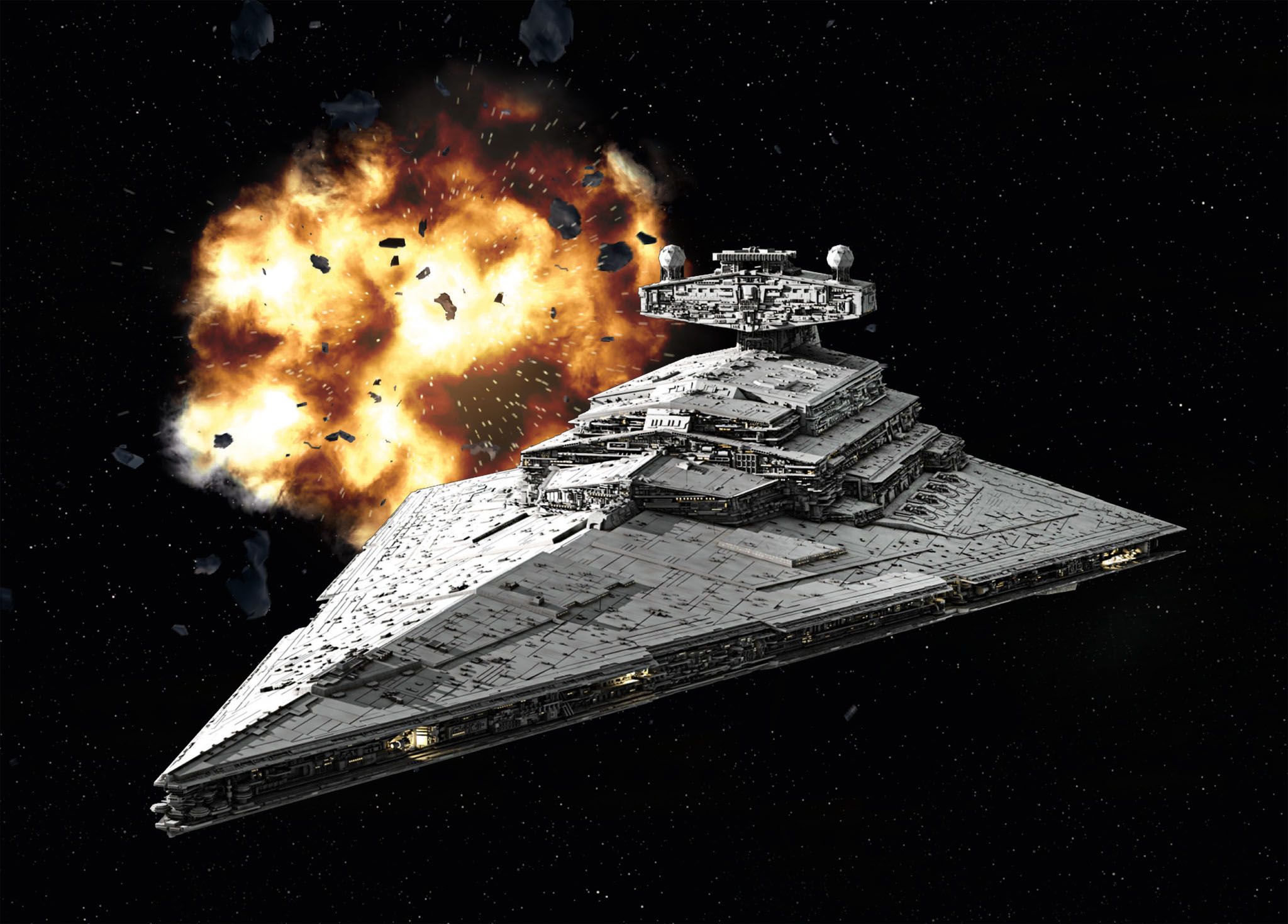1:12300 model set imperial star destroyer art. nr. 63609