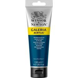 acrílico winsor & newton galería 120ml 541 tono azul de prusia art. nr. 2131541