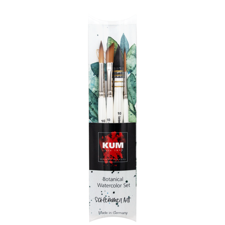 Set Pinceles KUM® Botanical Watercolor Art.-Nr. 5146716