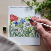 set pinceles kum® floral classics handgemalt art. nr. 5146816