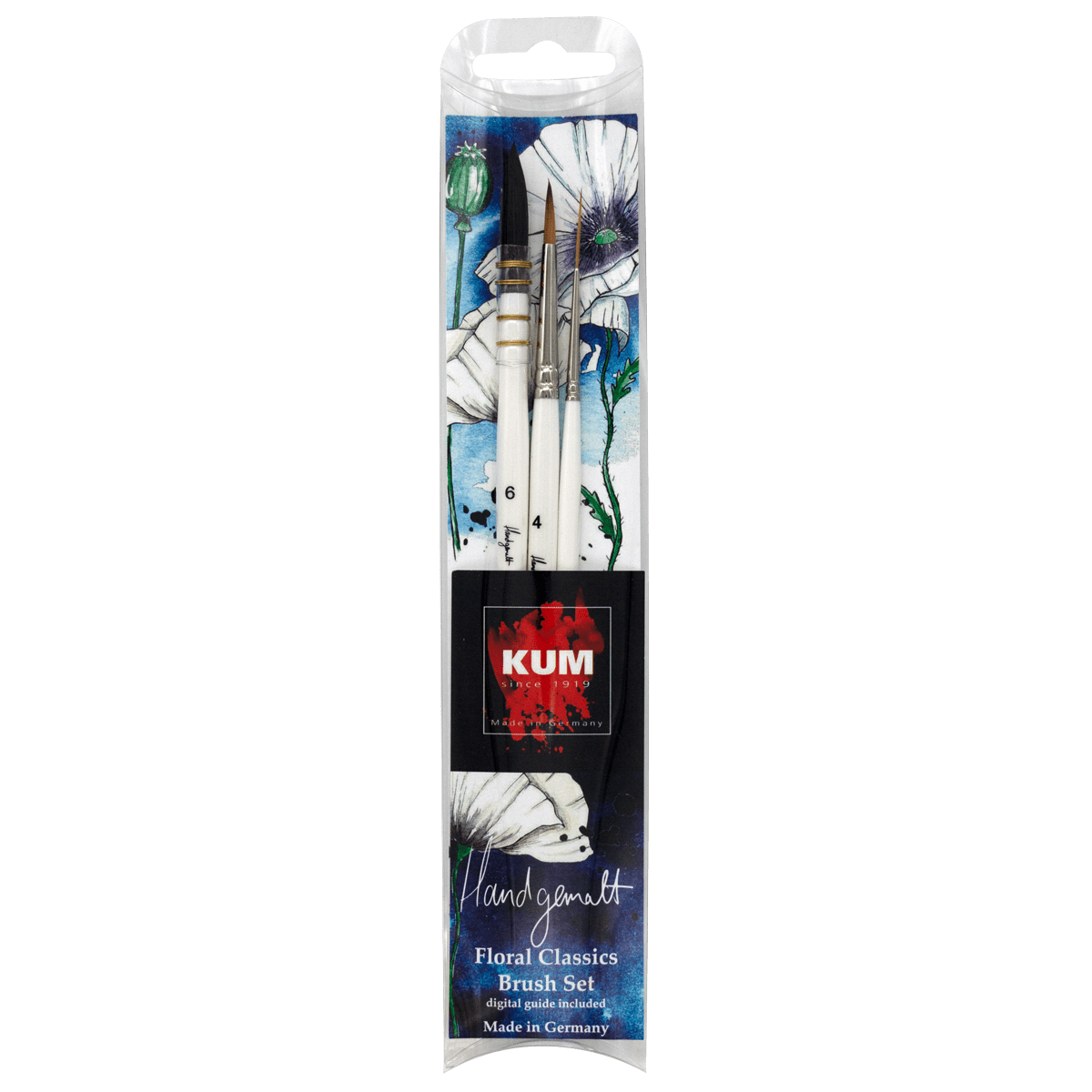 set pinceles kum® floral classics handgemalt art. nr. 5146816