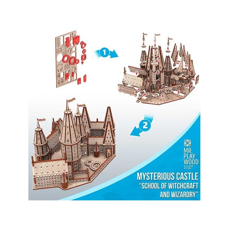 castillo escuela de magia y hechicería art. nr. 59610416