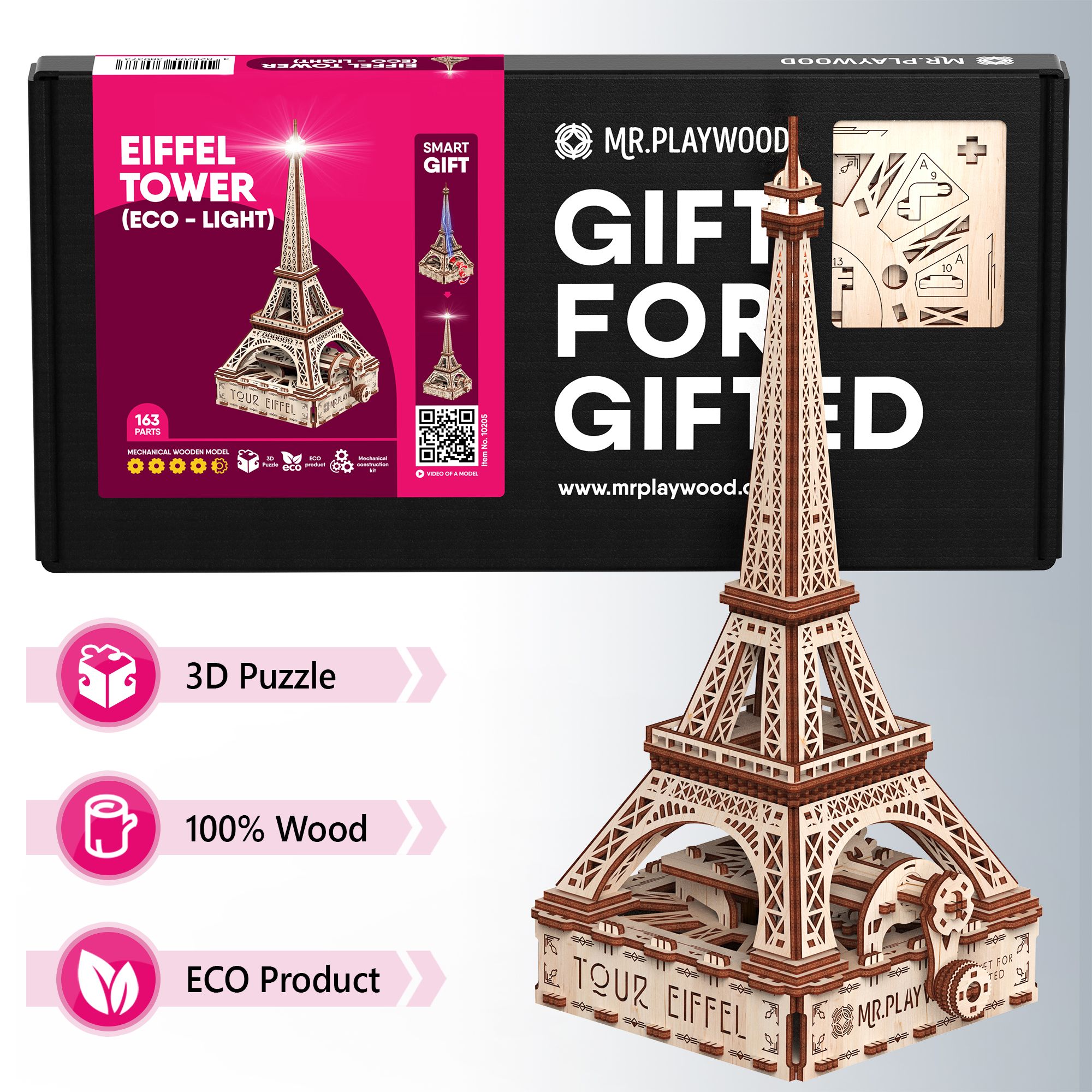 eiffel tower (eco–light) art. nr. 59610205