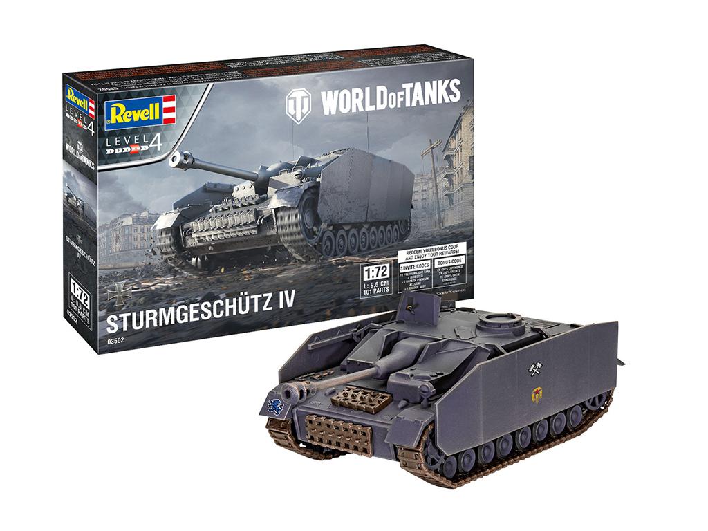 1:72 sturmgeschütz iv world of tanks art. nr. 03502
