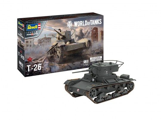 1:35 T-26 World of Tanks Art.-Nr. 03505