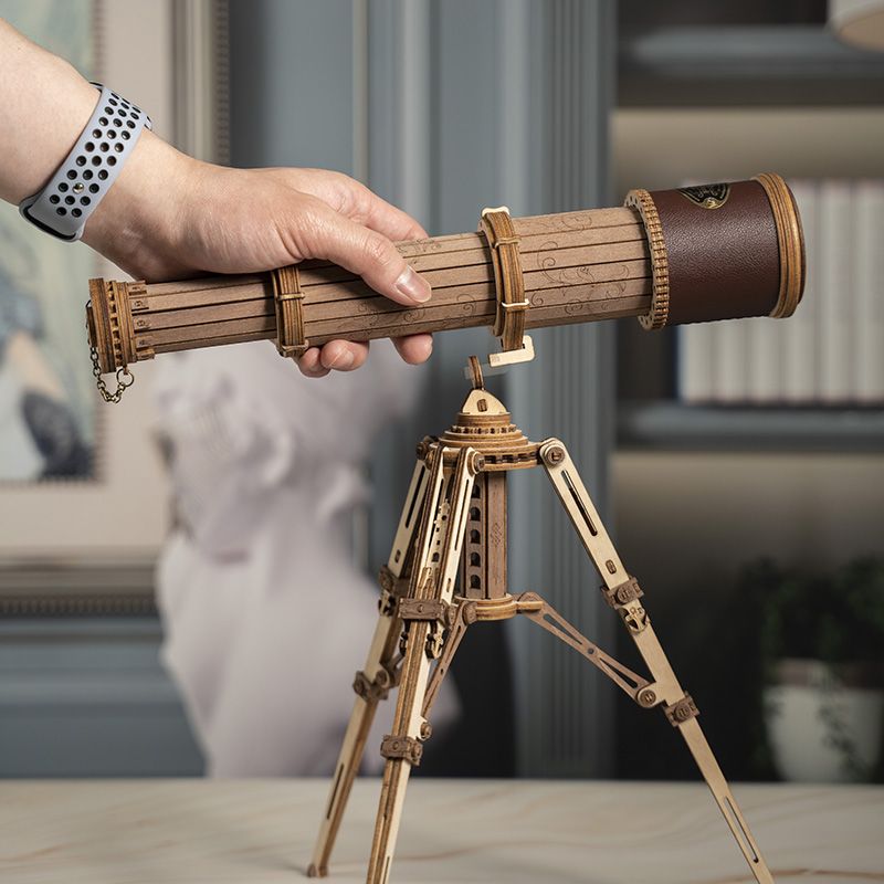 maqueta de madera 3d monocular telescope art. nr. st004
