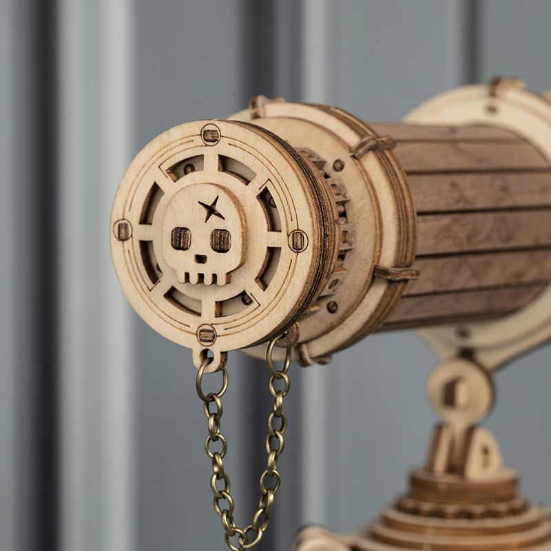 maqueta de madera 3d monocular telescope art. nr. st004
