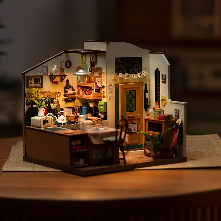 construcciones en miniatura homey kitchen art. nr. dg159