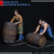 1:35 hombres con barriles de madera art. nr. 38070