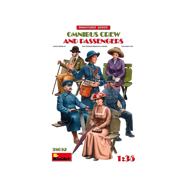 1:35 Tripulación y pasajeros del ómnibus Art.-Nr. 38092
